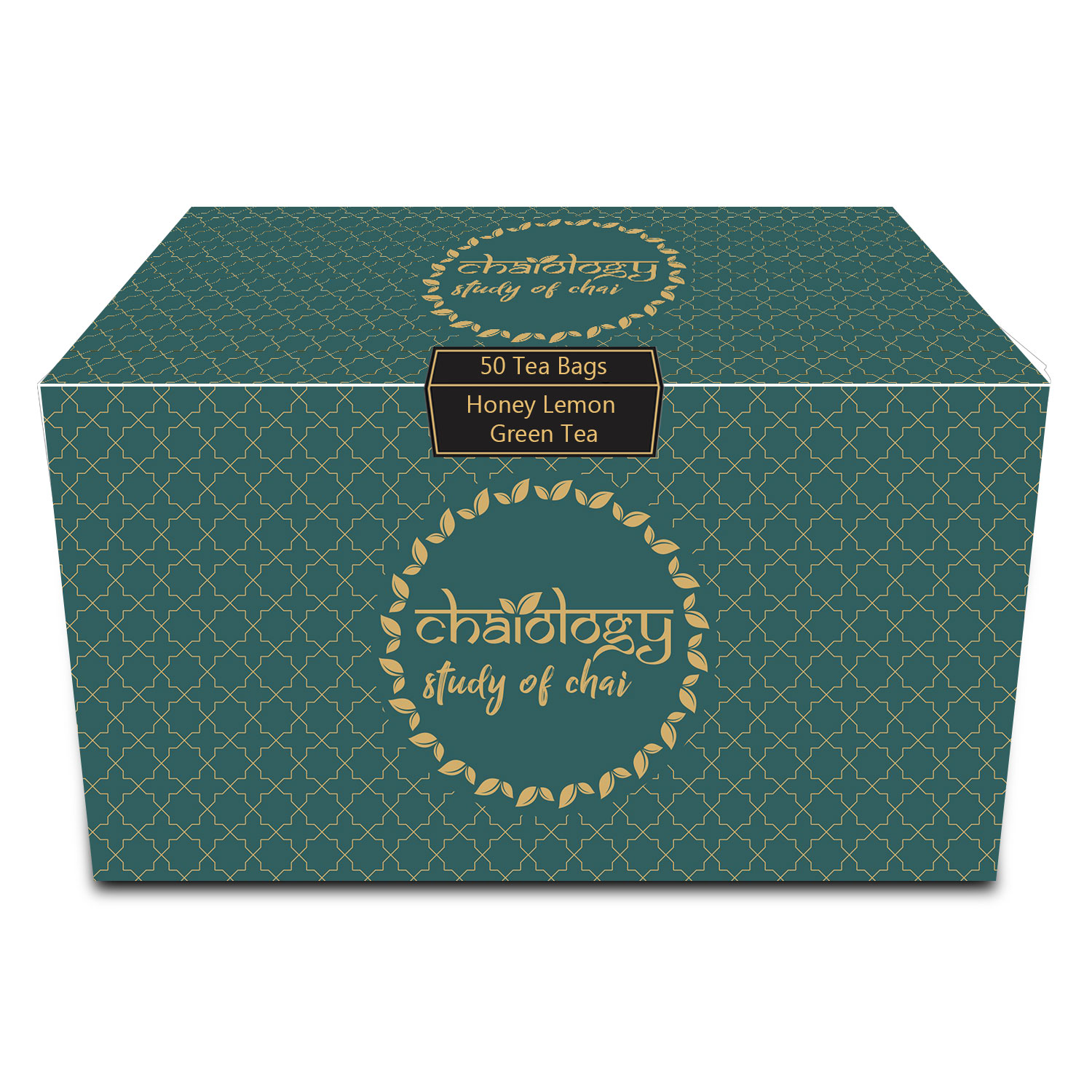 Chaiology Honey Lemon Green 50 Tea Bags Lemon, Honey Green Tea Bags Box  (65 g)