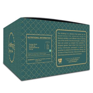 Chaiology Tulsi Lemon Ginger Green 30 Tea Bags Lemon, Tulsi Green Tea Bags Box  (48 g)